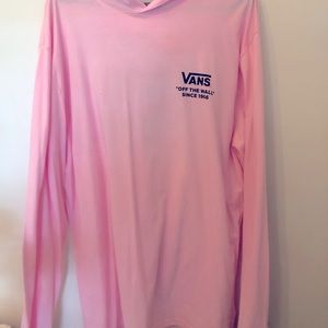 Woman Vans Hoodie long sleeve Tee. NWT 🏷